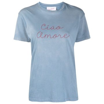 Ciao Amore 刺绣T恤