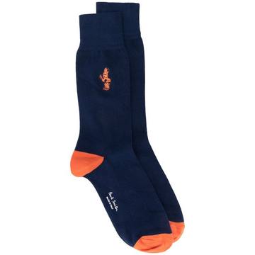 PS EMB RABBIT SOCK