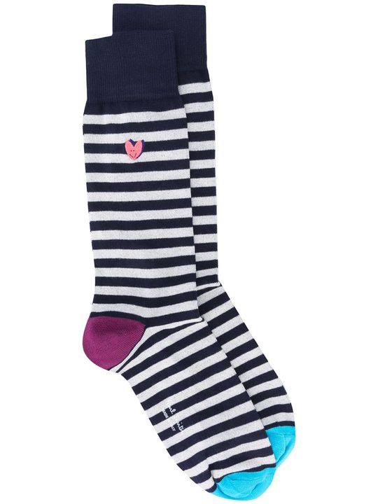 PS HEART STRIPED SOCK展示图