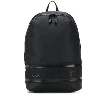 contrasting logo backpack contrasting logo backpack