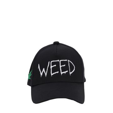 “WEED”纯棉帆布棒球帽