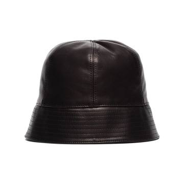 zip-detail bucket hat