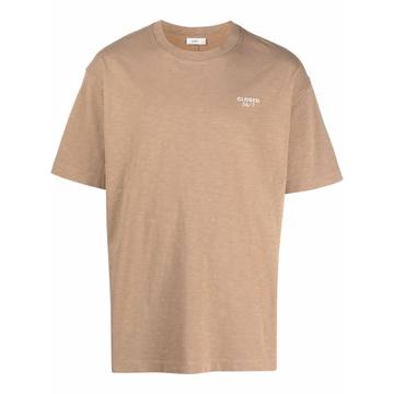 embroidered-logo T-shirt