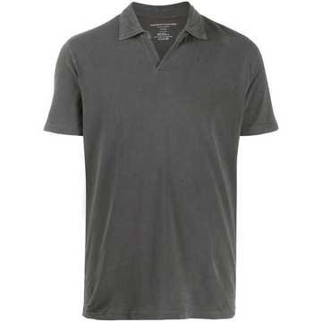 v-neck polo shirt