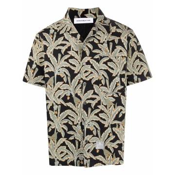 Hawaiian 植物印花衬衫