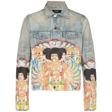 Jimi Hendrix graphic-print denim jacket Jimi Hendrix graphic-print denim jacket