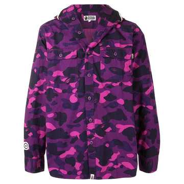 Colour Camo Shark hooded jacket