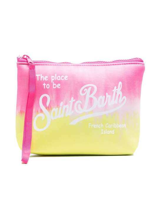 logo-printed tie-dye make-up bag展示图