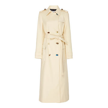 Alton Stone Button Trench