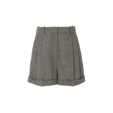 Chaz Wool-Blend High-Rise Shorts