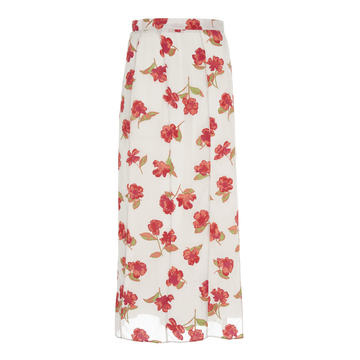 Stefano Floral Chiffon Skirt