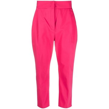 cropped tailored trousers