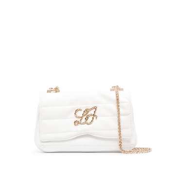 logo-plaque shoulder bag