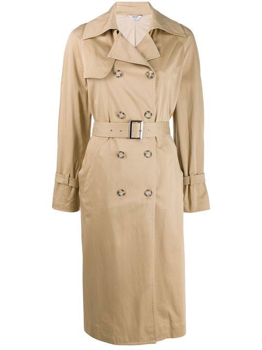 belted trench coat展示图