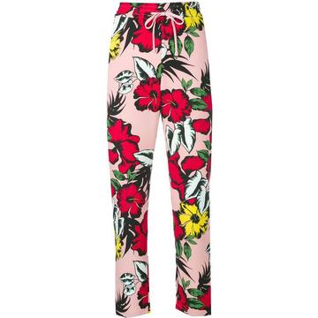 floral print trousers