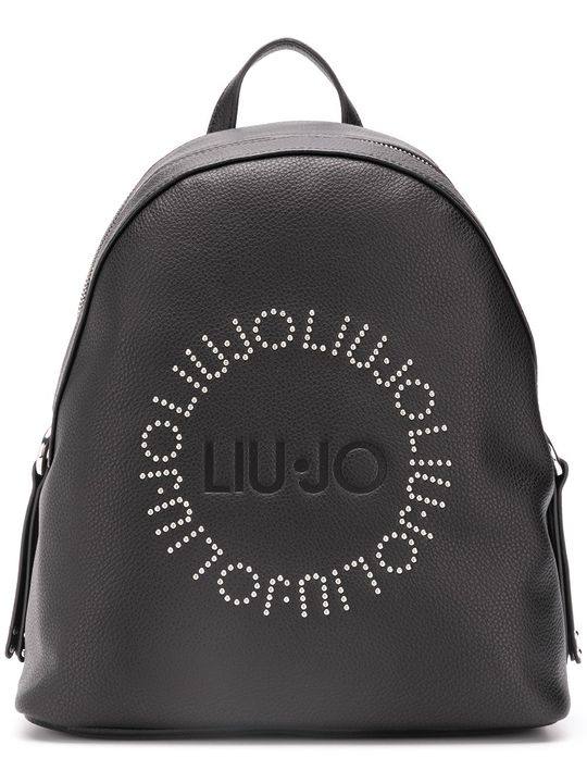 logo studded backpack展示图