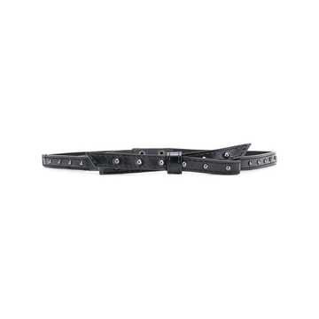 studded bow belt