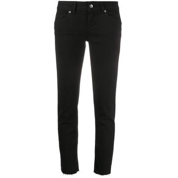 low-waist skinny jeans