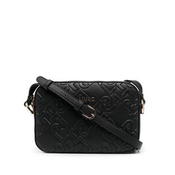 logo-embossed crossbody bag