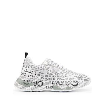 logo-print running sneakers