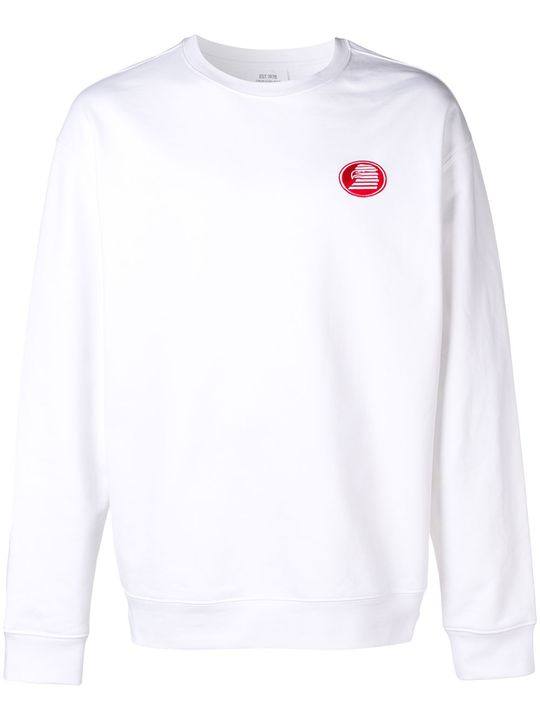 logo print sweatshirt展示图