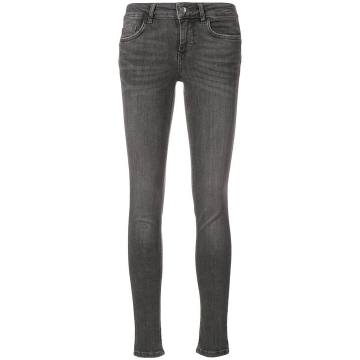 faded slim fit jeans