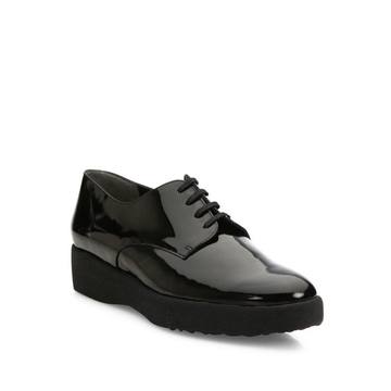 Feydol Patent Leather Platform Oxfords