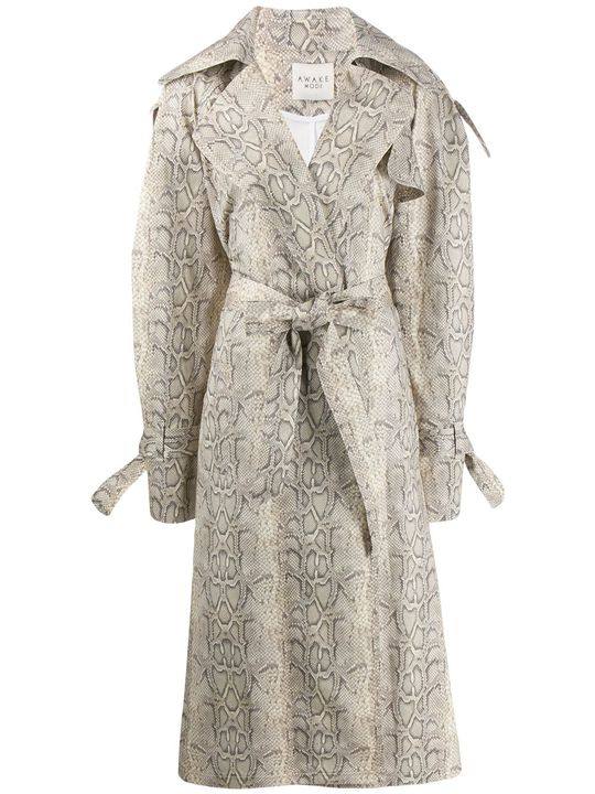 Dana python trench coat展示图