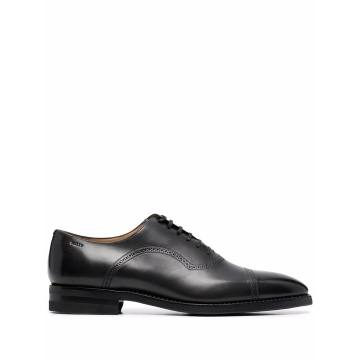 Scotch leather Oxford shoes