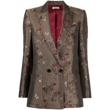 blossom double-breasted blazer