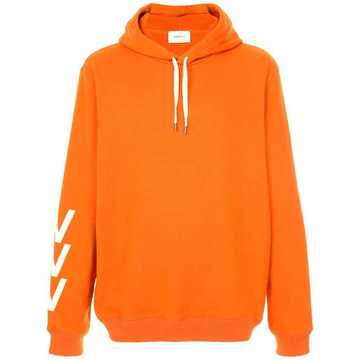 printed hooded sweatshirt