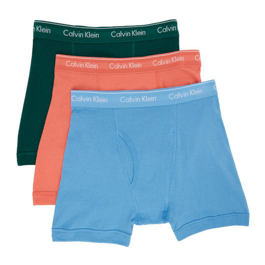 三件装多色 Classic Fit 平角内裤展示图