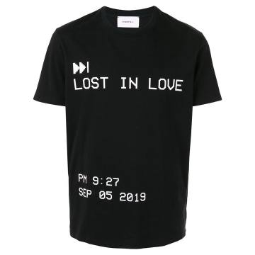 Lost in Love数码印花T恤