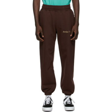 棕色 Classic Outline 徽标运动裤