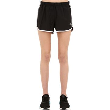 ADIDAS MARATHON 20 LOGO STRIPED SHORTS