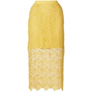 lace pencil skirt