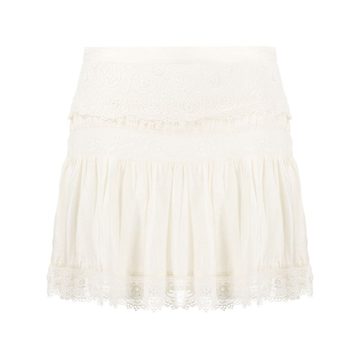 mini lace skirt