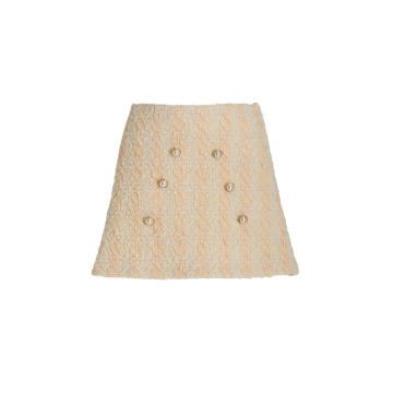 Gibson Wool-Blend Mini Skirt