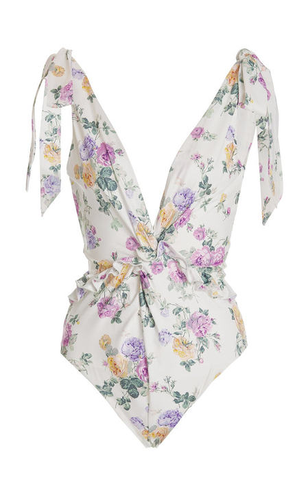 Demeter Floral One-Piece Swimsuit展示图