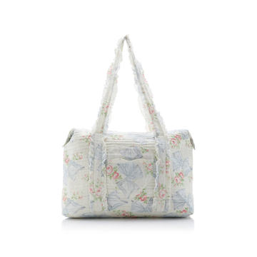 Davie Floral Cotton Weekender Tote