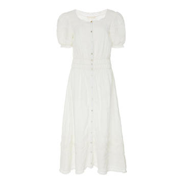 Sandy Cotton Eyelet Dress