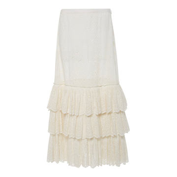 Becky Cotton Midi Skirt