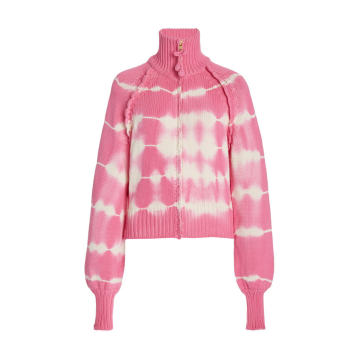 Florrie Tie-Dyed Cotton-Knit Sweater