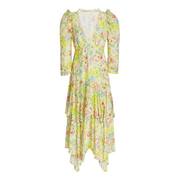 Salima Cotton-Silk Blend Dress