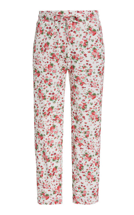 Brentley Printed Pointelle-Cotton Skinny Pants展示图