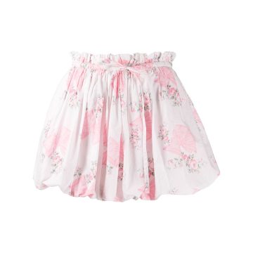 Cheyenne floral print mini skirt