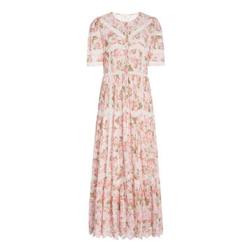 Rosita Floral Cotton Maxi Dress