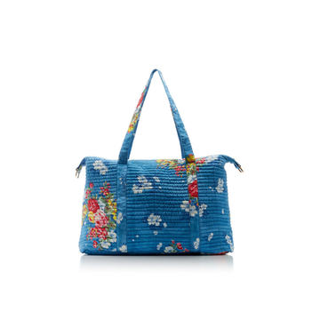 Everman Floral Cotton Duffle Bag