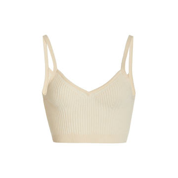 Noah Cropped Cashmere Bralette