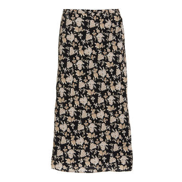 Aimee Silk Midi Skirt